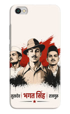 Bhagat Singh Trio Redmi Y1 Lite Hard Case Back Cover by Casekaro