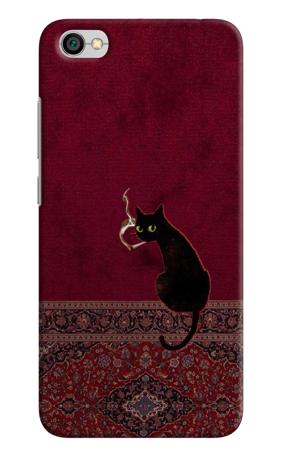 Midnight Cat Redmi Y1 Lite Back Cover, Hard case