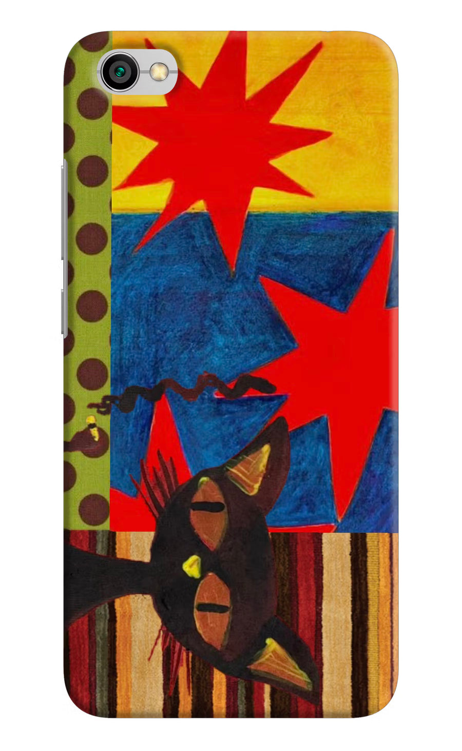 Pop Cat Redmi Y1 Lite Back Cover, Hard case