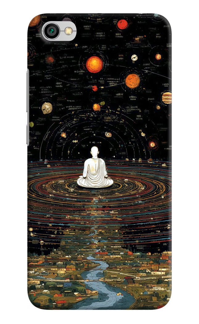 Space Monk Redmi Y1 Lite Hard Case Back Cover by Casekaro