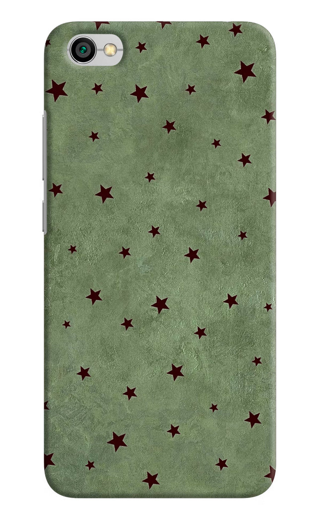 Green Stars Redmi Y1 Lite Hard Case Back Cover by Casekaro