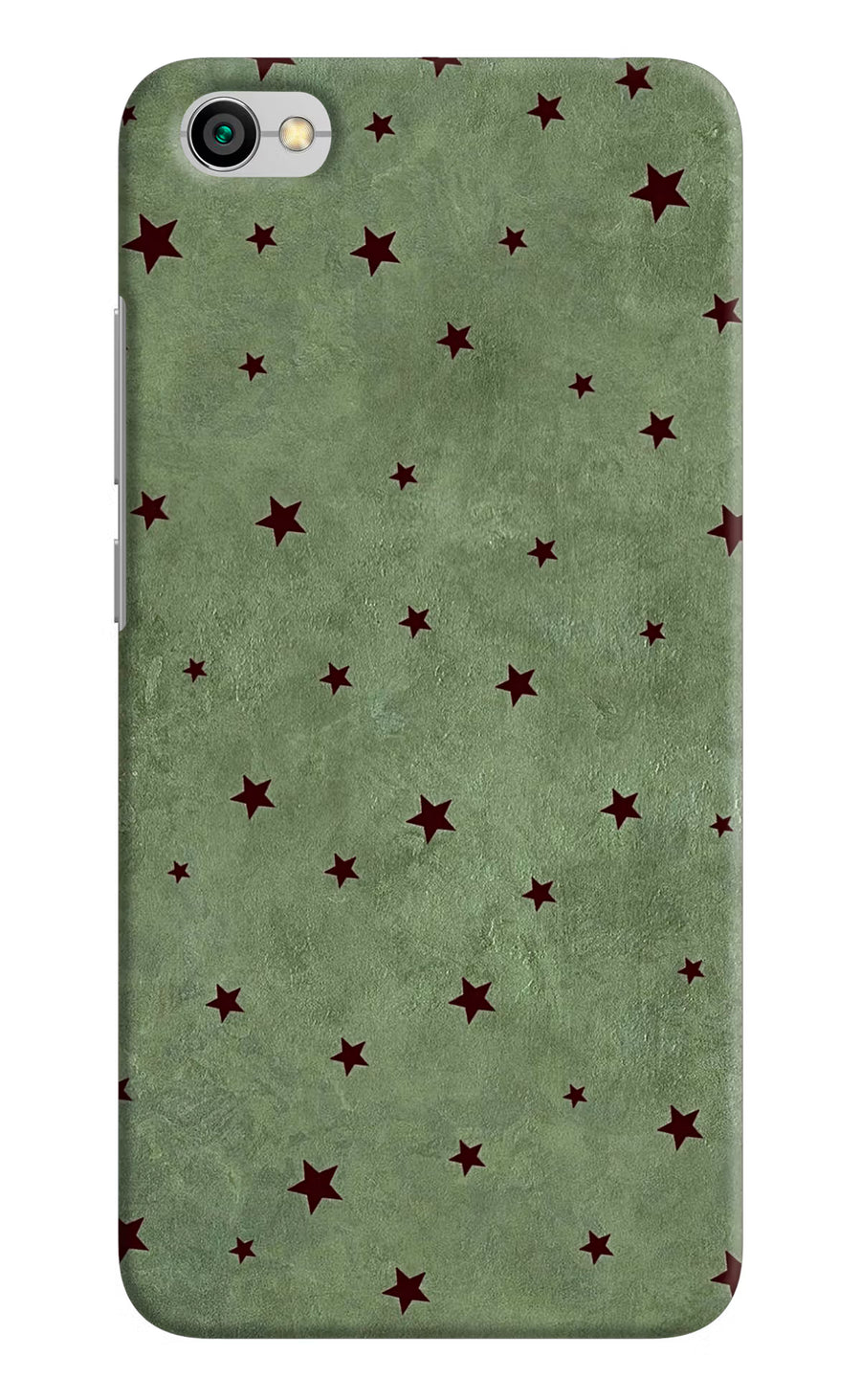 Green Stars Redmi Y1 Lite Back Cover, Hard case