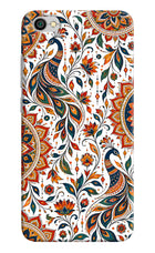 White Mayura Redmi Y1 Lite Hard Case Back Cover by Casekaro
