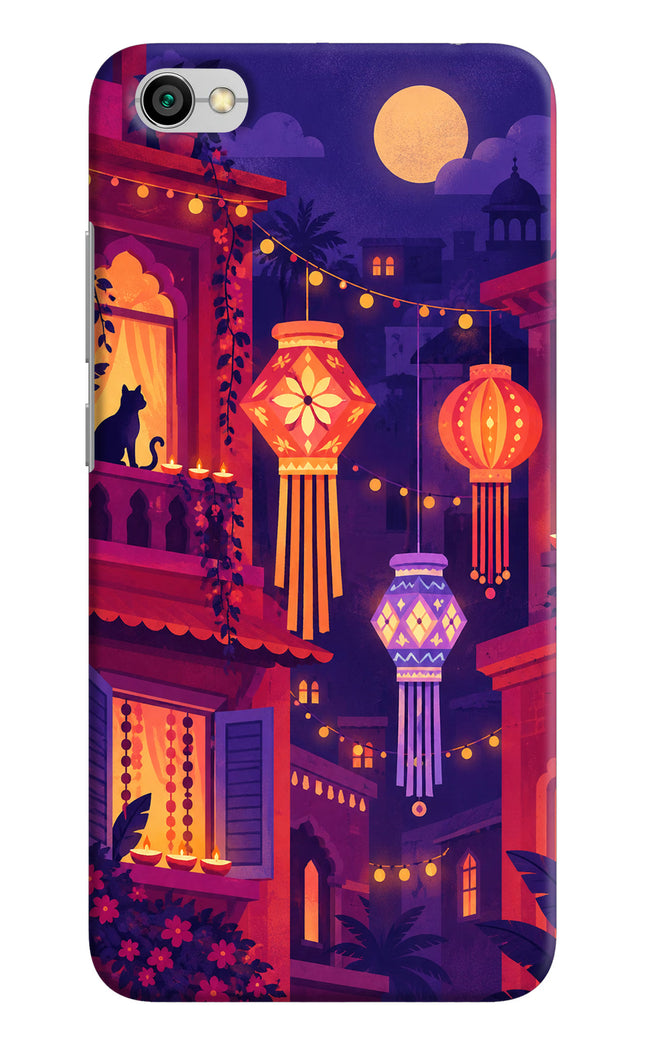 Lantern Lane Redmi Y1 Lite Hard Case Back Cover by Casekaro