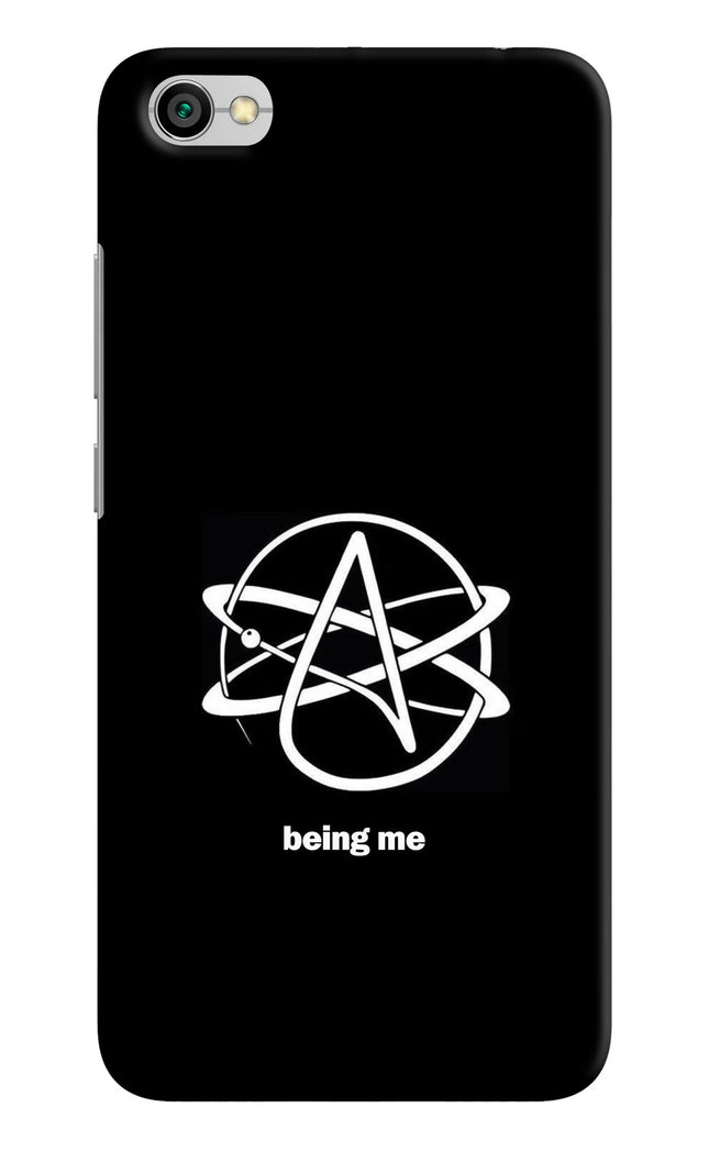 Atheist Symbol Redmi Y1 Lite Hard Case Back Cover by Casekaro