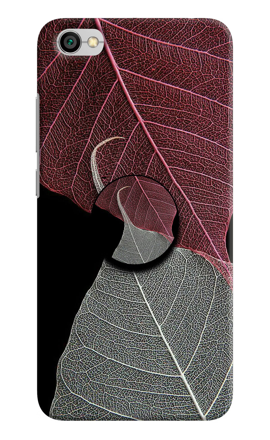 Leaf Pattern Redmi Y1 Lite Pop Case, Hard case