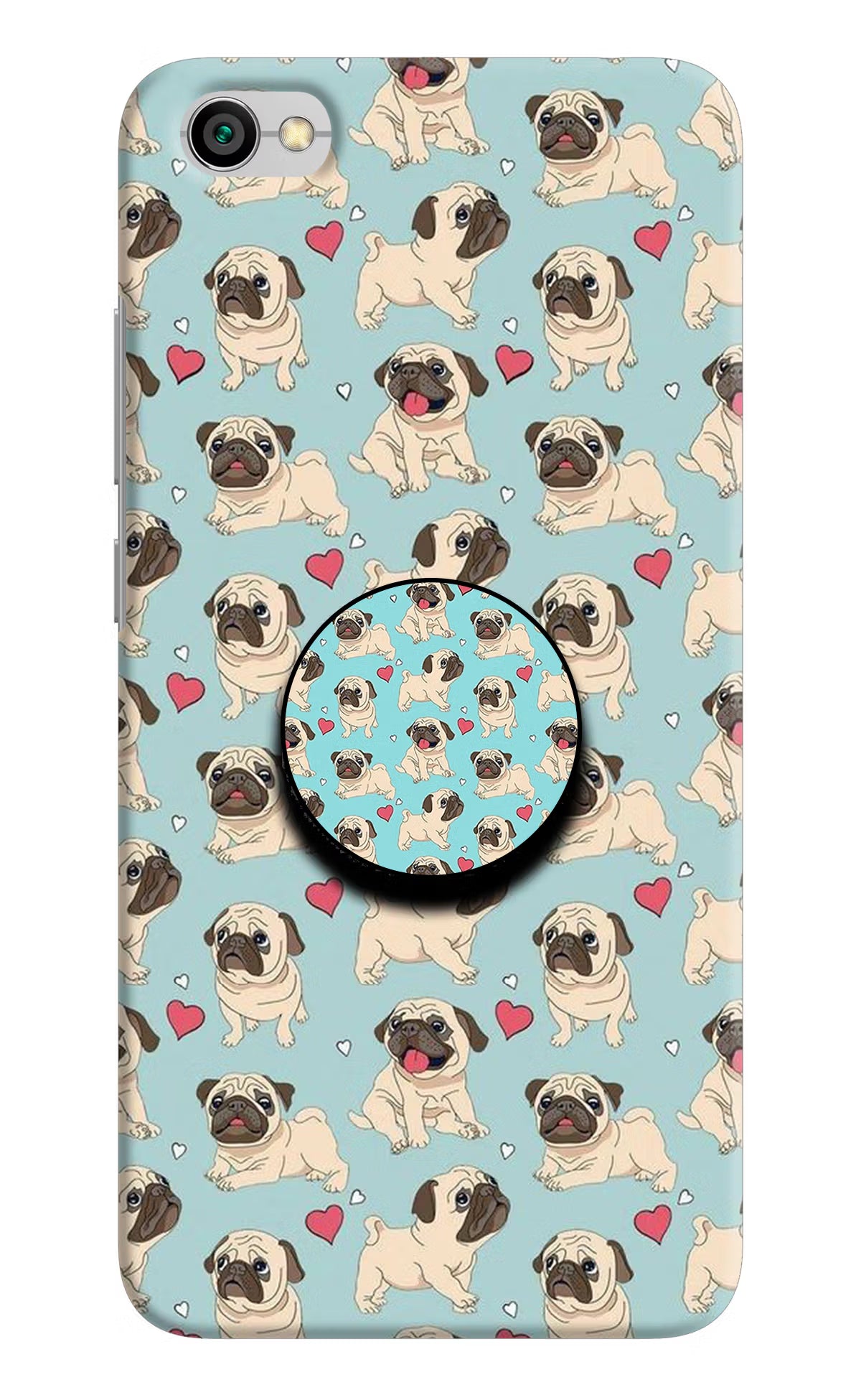 Pug Dog Redmi Y1 Lite Pop Case by Casekaro