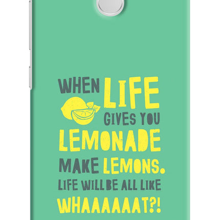 Quote Redmi 3S Prime Hard Case Back Cover by Casekaro