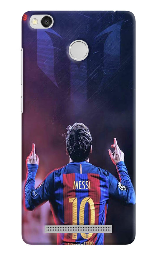 Messi Redmi 3S Prime Hard Case Back Cover by Casekaro