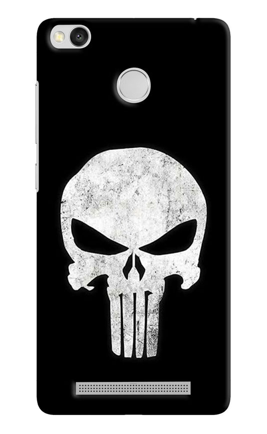 Punisher Skull Redmi 3S Prime Hard Case Back Cover by Casekaro