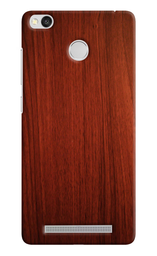 Wooden Plain Pattern Redmi 3S Prime Hard Case Back Cover by Casekaro