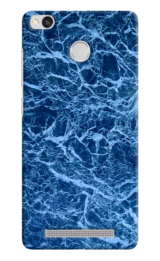 Blue Marble Redmi 3S Prime Hard Case Back Cover by Casekaro