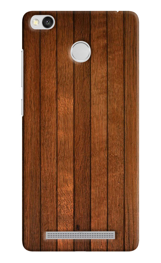 Wooden Artwork Bands Redmi 3S Prime Hard Case Back Cover by Casekaro