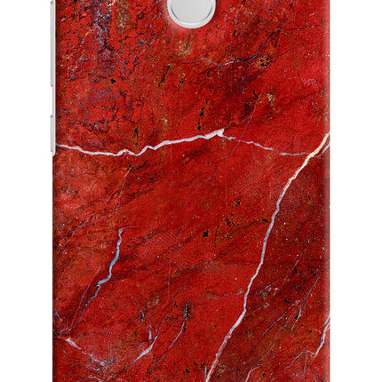 Red Marble Design Redmi 3S Prime Hard Case Back Cover by Casekaro