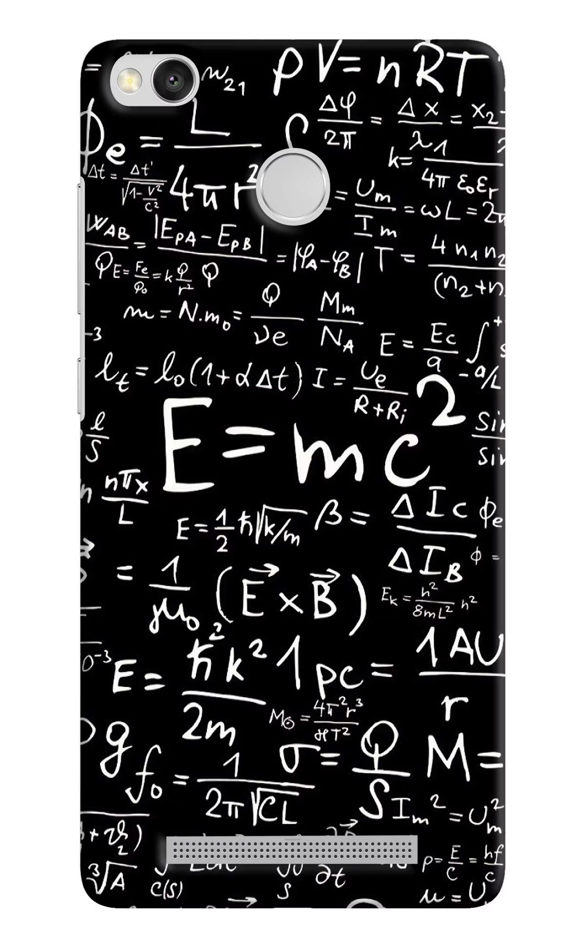 Physics Formula Redmi 3S Prime Hard Case Back Cover by Casekaro