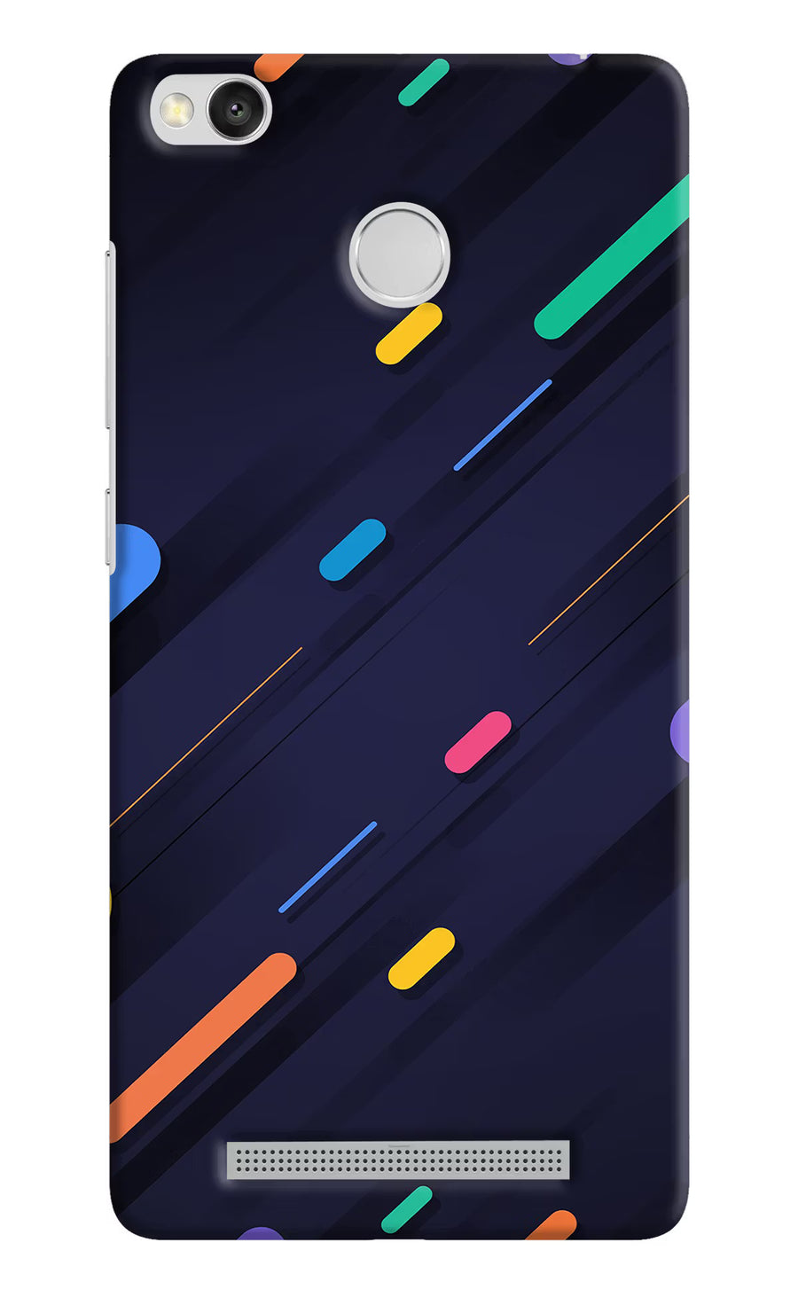 Abstract Design Redmi 3S Prime Back Cover, Hard case