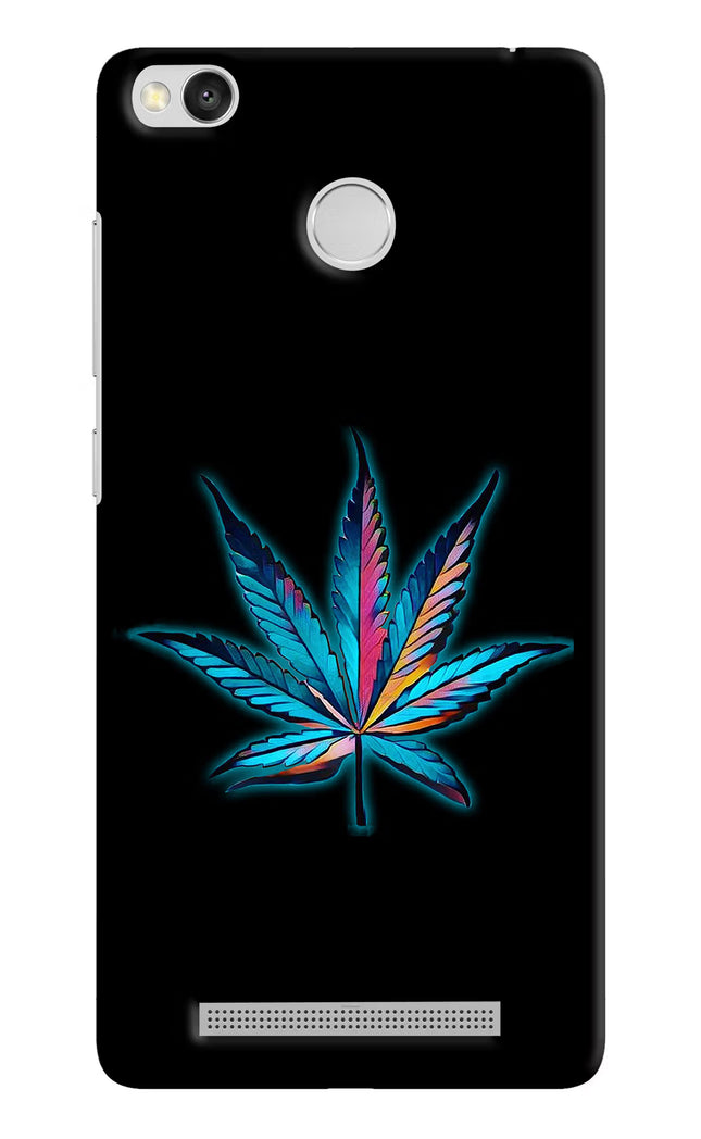 Weed Redmi 3S Prime Hard Case Back Cover by Casekaro