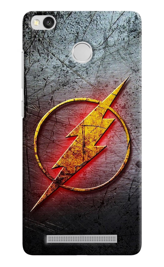 Flash Redmi 3S Prime Hard Case Back Cover by Casekaro