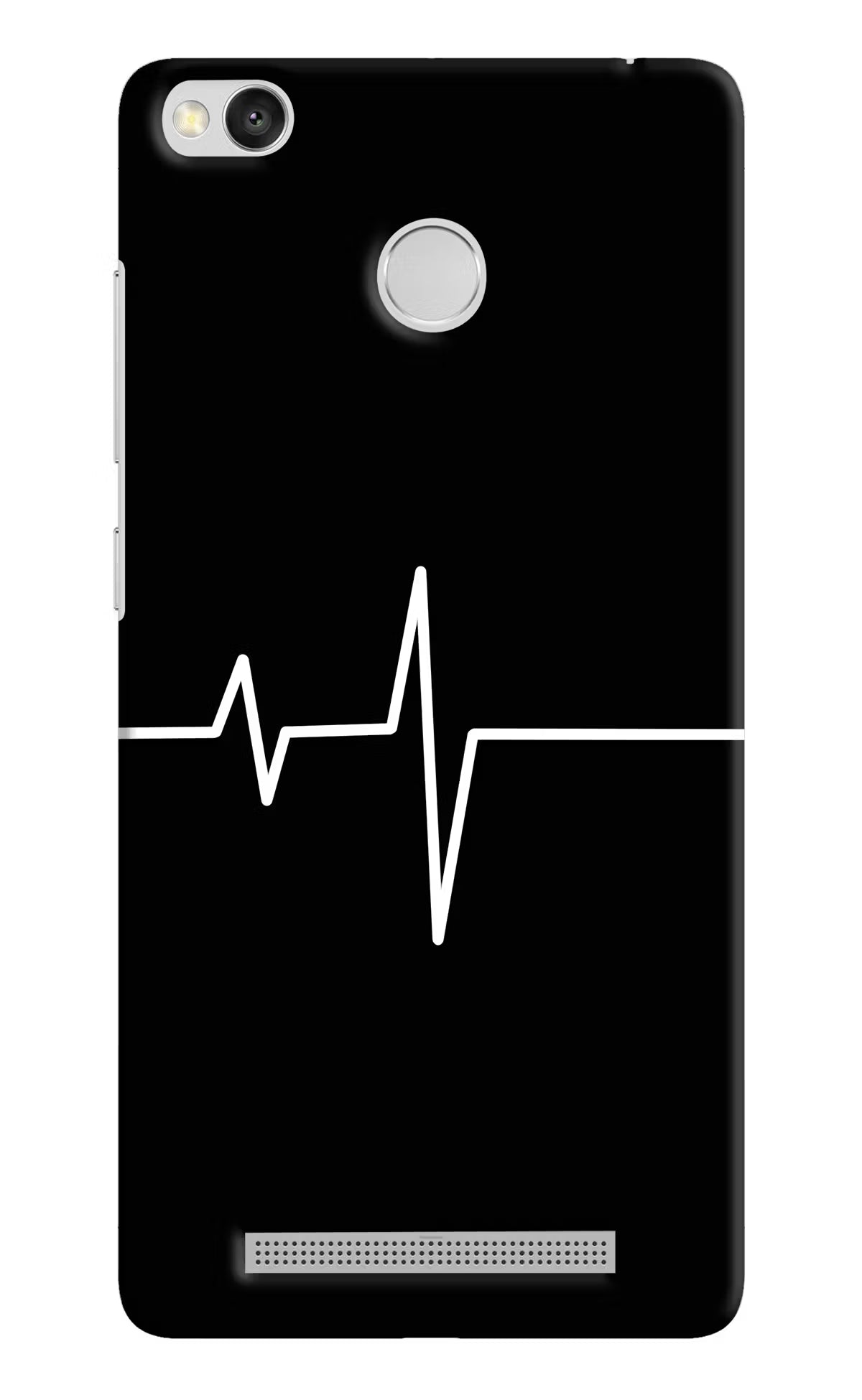 Heart Beats Redmi 3S Prime Hard Case Back Cover by Casekaro