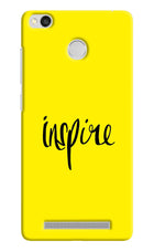 Inspire Redmi 3S Prime Hard Case Back Cover by Casekaro