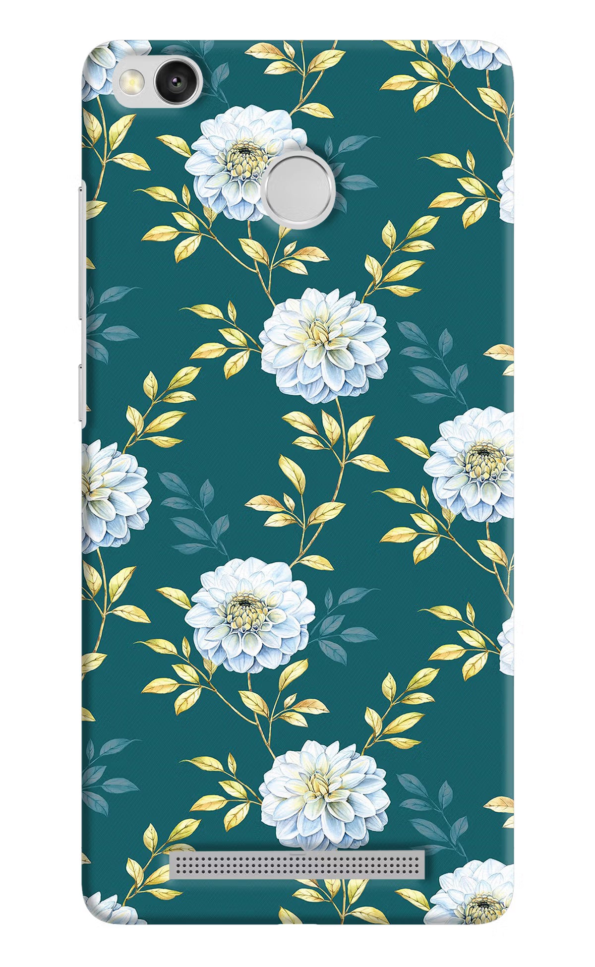 Flowers Redmi 3S Prime Hard Case Back Cover by Casekaro