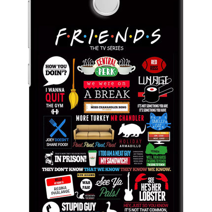 FRIENDS Redmi 3S Prime Hard Case Back Cover by Casekaro