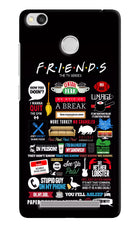 FRIENDS Redmi 3S Prime Hard Case Back Cover by Casekaro