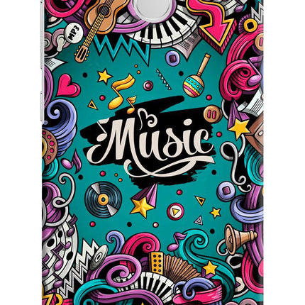 Music Graffiti Redmi 3S Prime Hard Case Back Cover by Casekaro