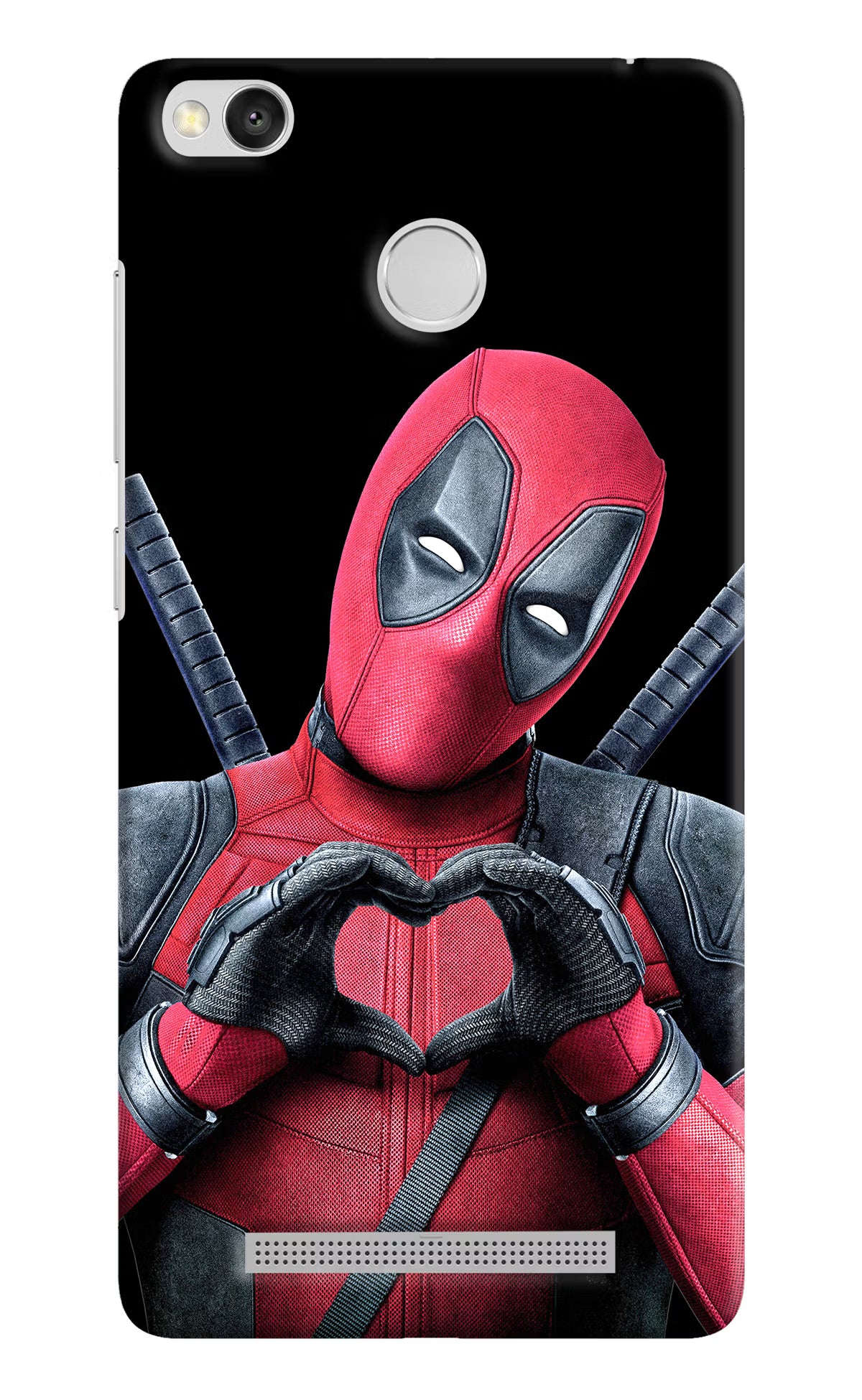 Deadpool Redmi 3S Prime Hard Case Back Cover by Casekaro