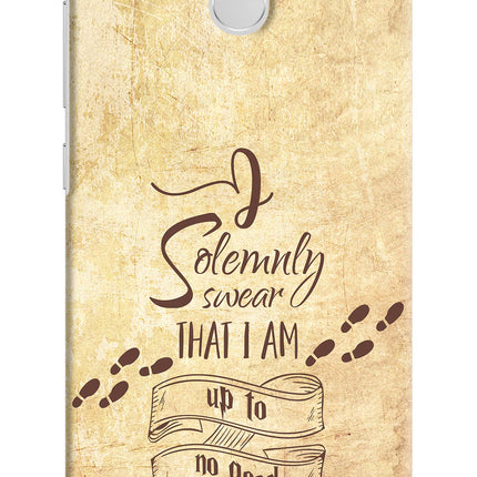 I Solemnly swear that i up to no good Redmi 3S Prime Hard Case Back Cover by Casekaro