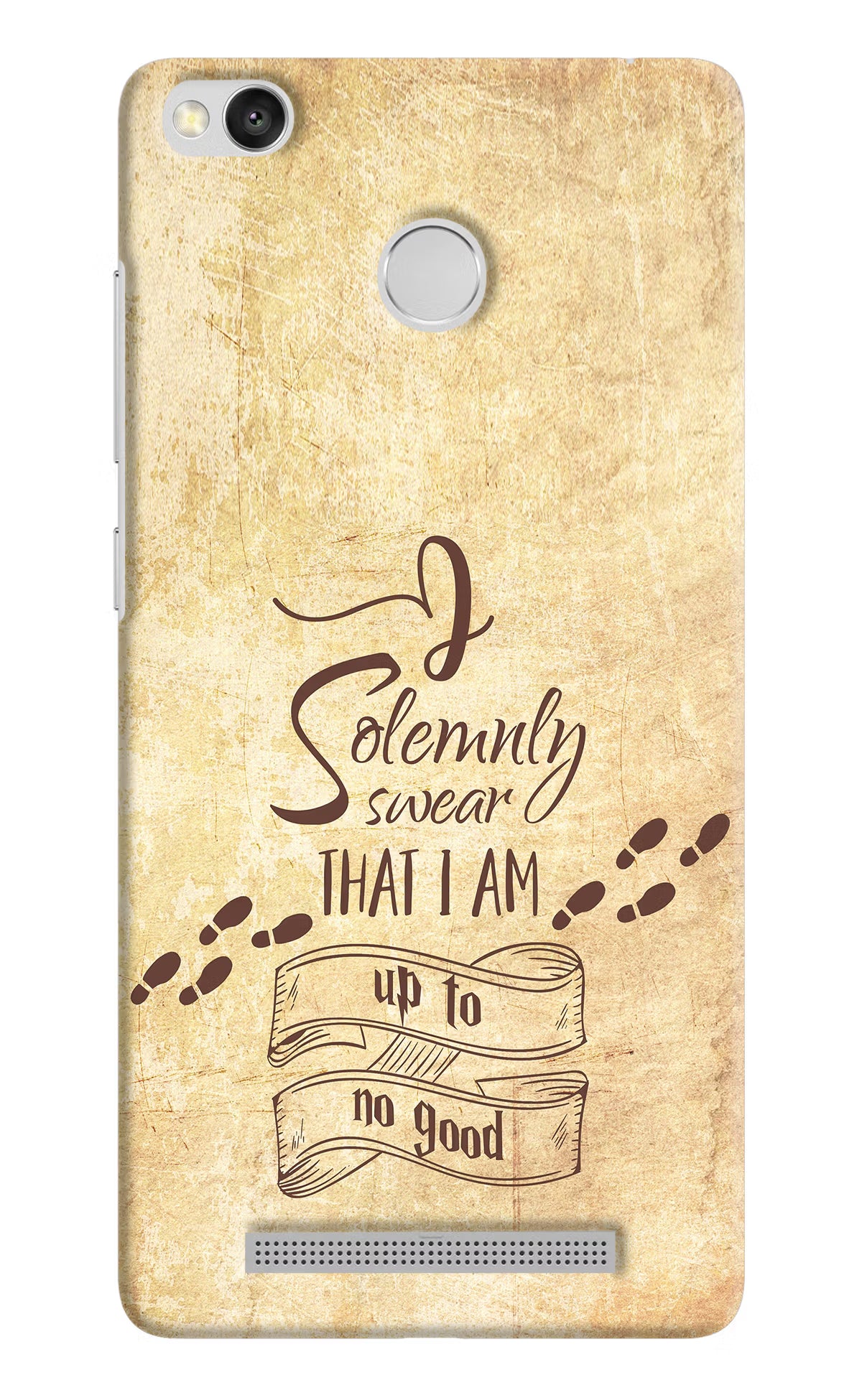 I Solemnly swear that i up to no good Redmi 3S Prime Hard Case Back Cover by Casekaro