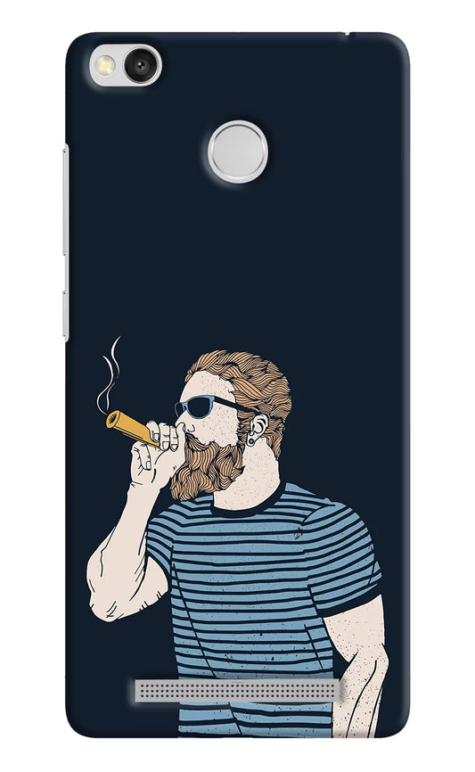 Smoking Redmi 3S Prime Hard Case Back Cover by Casekaro