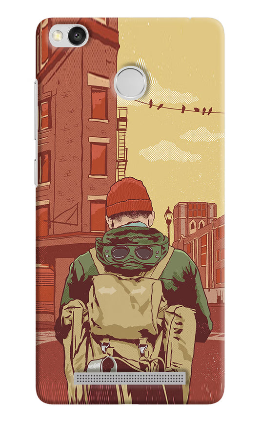 Adventurous Redmi 3S Prime Hard Case Back Cover by Casekaro