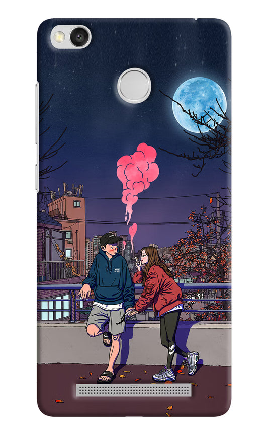 Chilling Couple Redmi 3S Prime Hard Case Back Cover by Casekaro