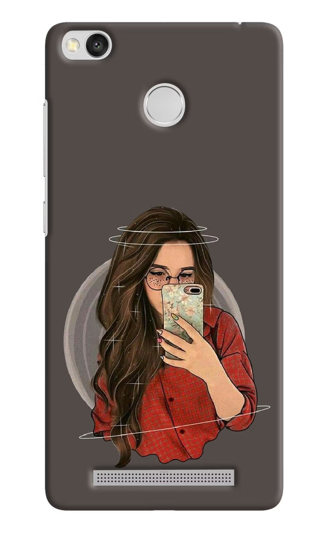 Selfie Queen Redmi 3S Prime Hard Case Back Cover by Casekaro