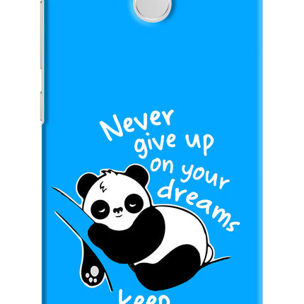 Keep Sleeping Redmi 3S Prime Hard Case Back Cover by Casekaro