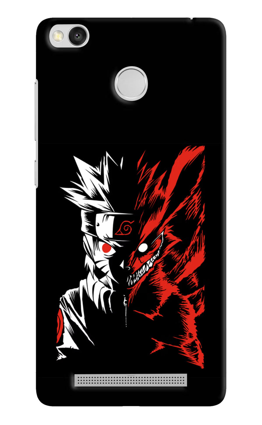 Naruto Two Face Redmi 3S Prime Back Cover, Hard case