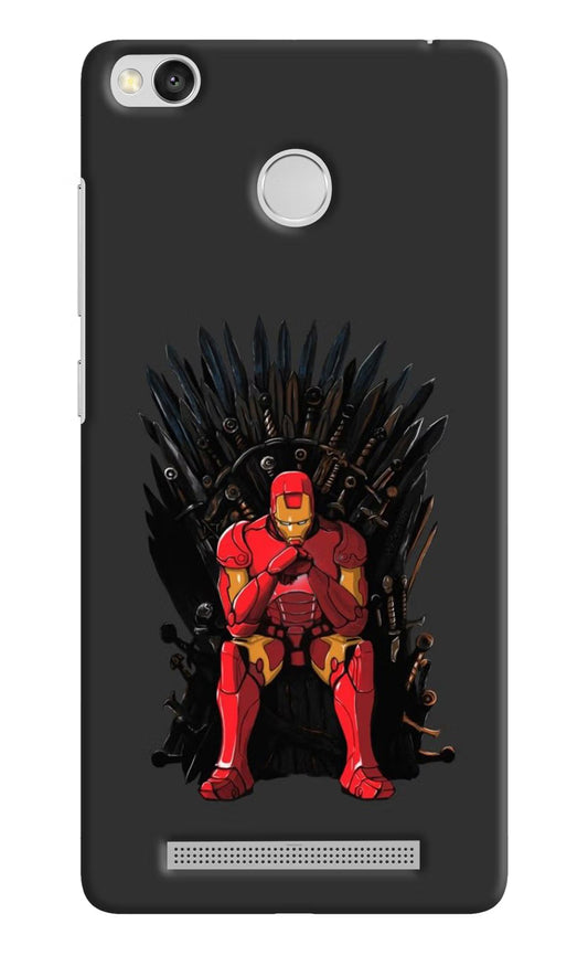 Ironman Throne Redmi 3S Prime Hard Case Back Cover by Casekaro