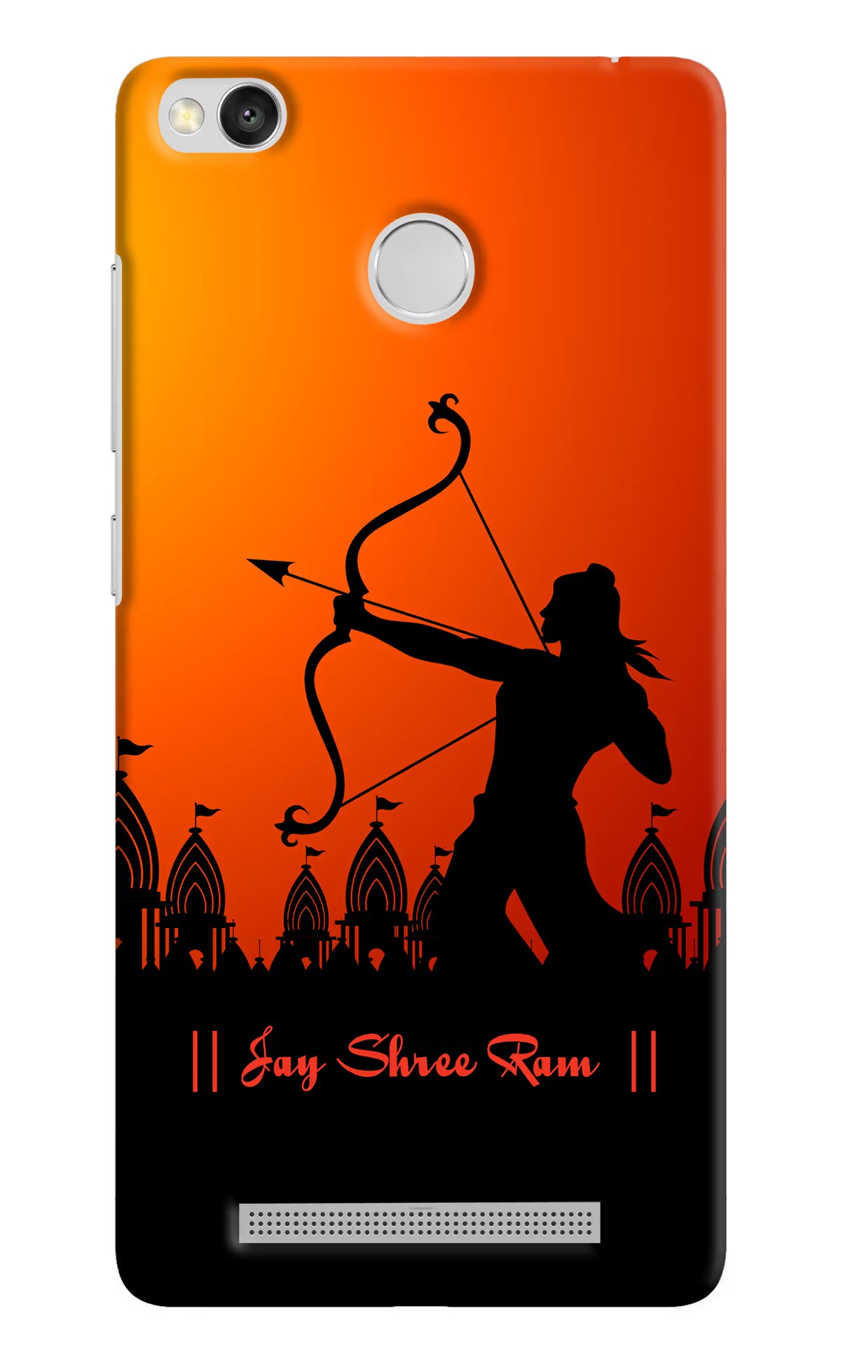 Lord Ram - 4 Redmi 3S Prime Hard Case Back Cover by Casekaro