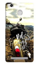 Ride More Worry Less Redmi 3S Prime Hard Case Back Cover by Casekaro