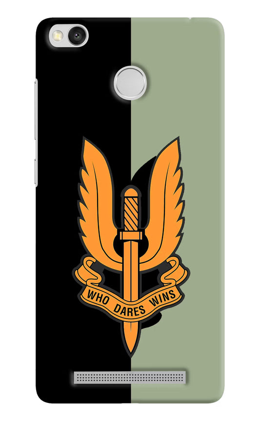 Balidan Logo Redmi 3S Prime Hard Case Back Cover by Casekaro