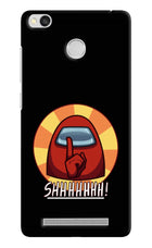 Among Us Shhh! Redmi 3S Prime Hard Case Back Cover by Casekaro