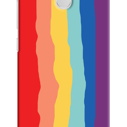 Rainbow Redmi 3S Prime Hard Case Back Cover by Casekaro