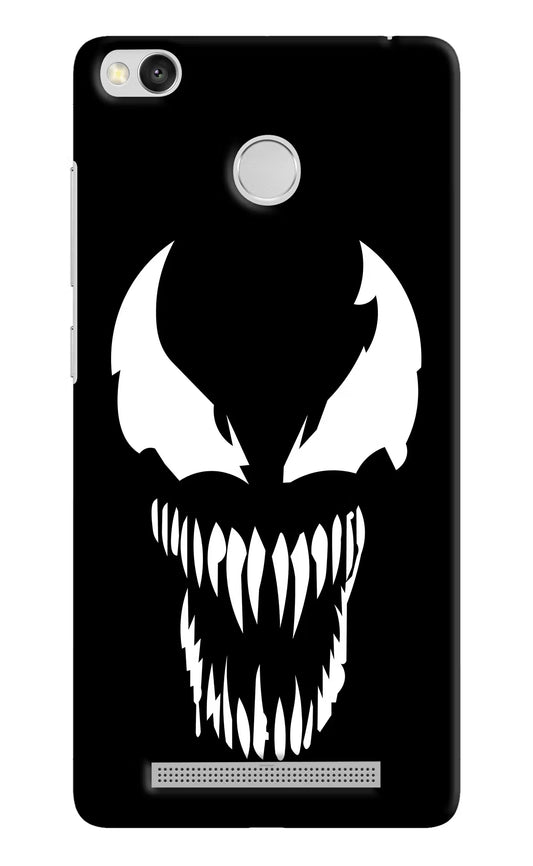 Venom Redmi 3S Prime Hard Case Back Cover by Casekaro