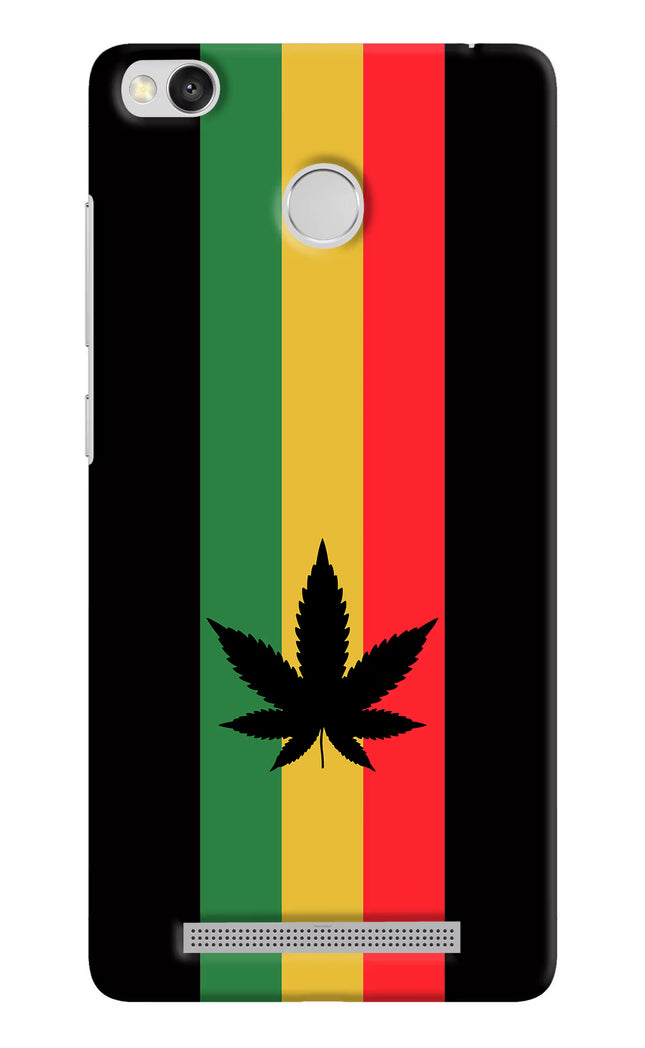 Weed Flag Redmi 3S Prime Hard Case Back Cover by Casekaro
