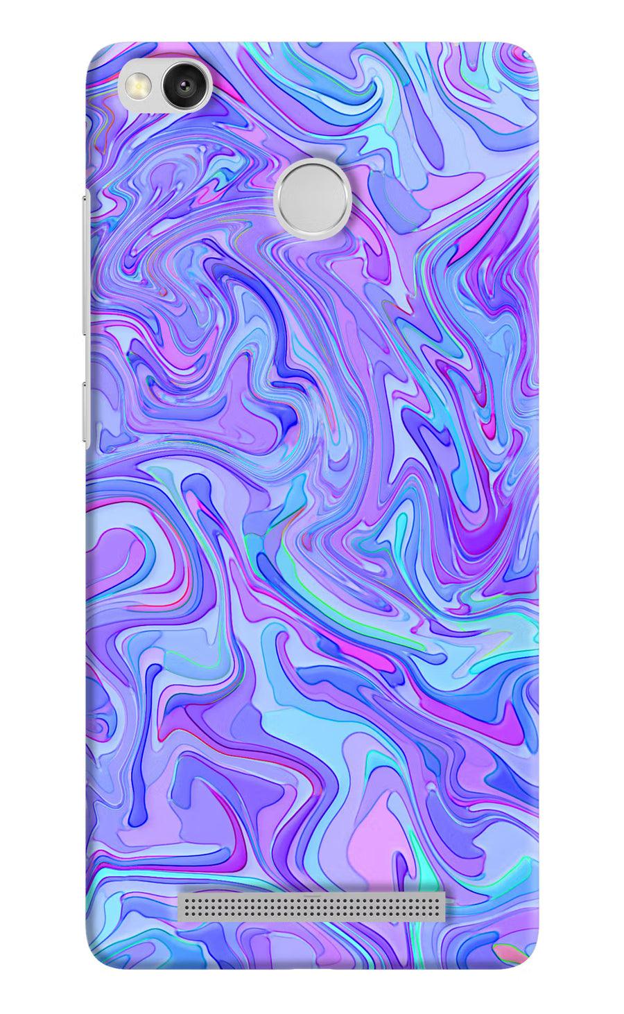 Glitter Redmi 3S Prime Back Cover, Hard case