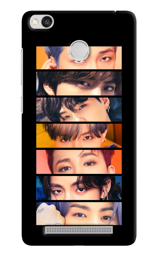 BTS Eyes Redmi 3S Prime Hard Case Back Cover by Casekaro