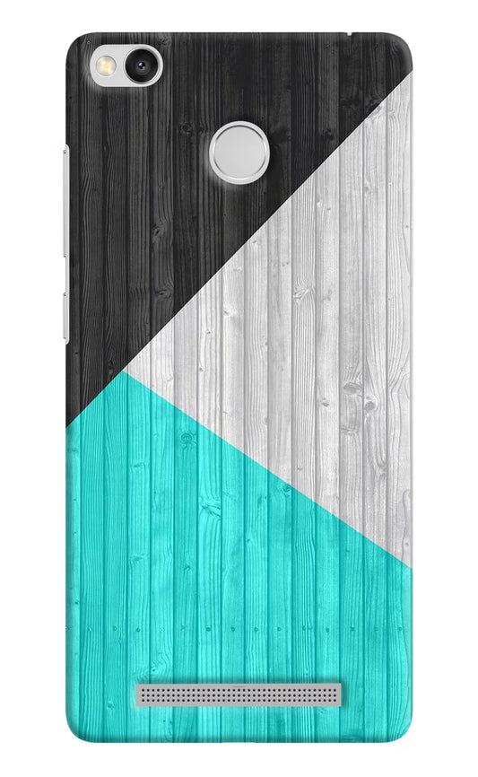 Wooden Abstract Redmi 3S Prime Hard Case Back Cover by Casekaro
