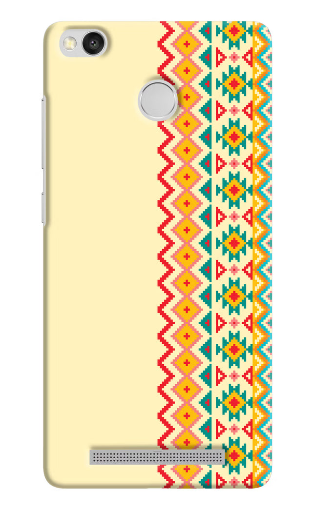 Ethnic Seamless Redmi 3S Prime Hard Case Back Cover by Casekaro