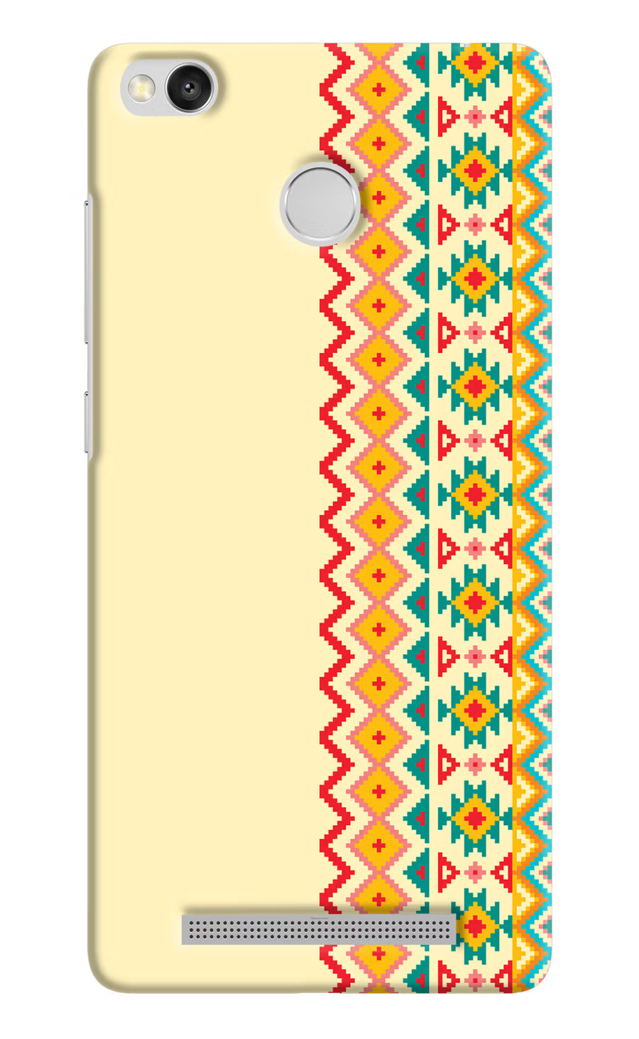 Ethnic Seamless Redmi 3S Prime Back Cover, Hard case